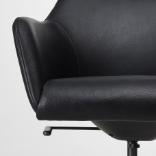 Доставка из Польши ⭐⭐⭐⭐⭐ TOSSBERG / LANGFJALL krzeslo konferencyjne, Grann czarny/czarny,ИКЕА-89512163, Евро Икеа Калининград