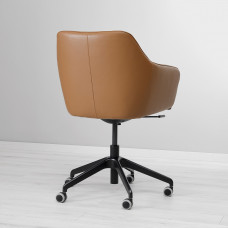Доставка из Польши ⭐⭐⭐⭐⭐ TOSSBERG / LANGFJALL krzeslo konferencyjne, Grann jasnobrazowy/czarny,ИКЕА-99513096, Евро Икеа Калининград