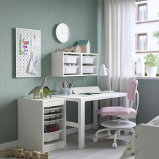 Доставка из Польши ⭐⭐⭐⭐⭐ TROFAST regal z pojemnikiem/tace, bialy szary/bialy, 34x44x56 cm,ИКЕА-49533290, Евро Икеа Калининград