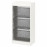 Доставка из Польши TROFAST regal z pojemnikami, bialy/ciemnoszary, 46x30x94 cm ИКЕА-29533309, ЕВРОИКЕА Калининград
