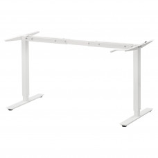 Доставка из Польши ⭐⭐⭐⭐⭐ TROTTEN podstawa sit/stand blatu stolu, bialy, 120/160 cm,ИКЕА-40507342, Евро Икеа Калининград