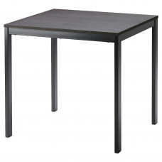 ⭐⭐⭐⭐⭐ VANGSTA Стол развернутый, черный/темно коричневый, 80/120x70 cm,IKEA-40420155, Евро Икеа Калининград