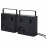 Доставка из Польши VAPPEBY glosniki bluetooth, czarny/2 szt. gen 3, 20x20 cm ИКЕА-49537839, ЕВРОИКЕА Калининград
