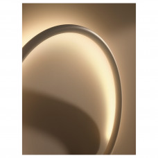 Доставка из Польши ⭐⭐⭐⭐⭐ VARMBLIXT lampa scienna LED, bialy metal/kolo,ИКЕА-60531464, Евро Икеа Калининград