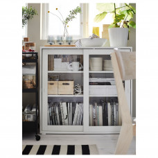 Доставка из Польши ⭐⭐⭐⭐⭐ VIHALS witryna z przesuwanymi drzwiami, bialy, 95x37x90 cm,ИКЕА-80542876, Евро Икеа Калининград