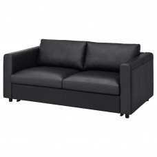 Доставка из Польши ⭐⭐⭐⭐⭐ VIMLE sofa 2-osobowa rozkladana, Grann/Bomstad czarny,ИКЕА-09477333, Евро Икеа Калининград