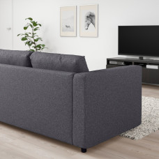 Доставка из Польши ⭐⭐⭐⭐⭐ VIMLE sofa 2-osobowa, Gunnared srednioszary,ИКЕА-49398975, Евро Икеа Калининград