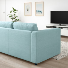 Доставка из Польши ⭐⭐⭐⭐⭐ VIMLE sofa 2-osobowa, Saxemara jasnoniebieski,ИКЕА-09399019, Евро Икеа Калининград