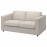 Доставка из Польши VIMLE sofa 2-osobowa, Gunnared bezowy ИКЕА-89399893, ЕВРОИКЕА Калининград