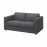 Доставка из Польши VIMLE sofa 2-osobowa, Hallarp szary ИКЕА-69399002, ЕВРОИКЕА Калининград