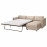 Доставка из Польши VIMLE 3-os sofa rozkladana z szezlongiem, Hallarp bezowy ИКЕА-49537066, ЕВРОИКЕА Калининград