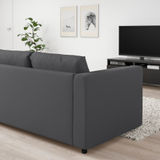 Доставка из Польши ⭐⭐⭐⭐⭐ VIMLE 3-os sofa rozkladana z szezlongiem, Hallarp szary,ИКЕА-29537072, Евро Икеа Калининград