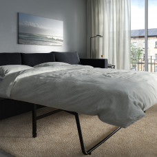 Доставка из Польши ⭐⭐⭐⭐⭐ VIMLE 3-os sofa rozkladana z szezlongiem, Saxemara czarnoniebieski,ИКЕА-79537215, Евро Икеа Калининград