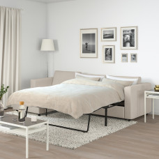 Доставка из Польши ⭐⭐⭐⭐⭐ VIMLE 3-os sofa rozkladana z szezlongiem, z szerokimi podlokietnikami/Gunnared bezowy,ИКЕА-29545213, Евро Икеа Калининград