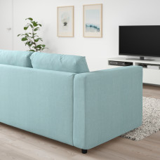 Доставка из Польши ⭐⭐⭐⭐⭐ VIMLE sofa narozna 4-osobowa, Saxemara jasnoniebieski,ИКЕА-29399513, Евро Икеа Калининград