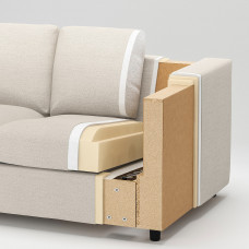 Доставка из Польши ⭐⭐⭐⭐⭐ VIMLE sofa narozna 5-osobowa, Gunnared srednioszary,ИКЕА-59399578, Евро Икеа Калининград