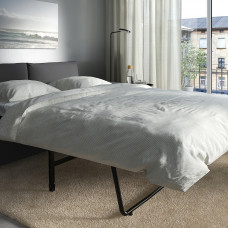 Доставка из Польши ⭐⭐⭐⭐⭐ VIMLE Rozkladana sofa 3-osobowa, Z szerokimi podlokietnikami/Hallarp szary,ИКЕА-89419061, Евро Икеа Калининград