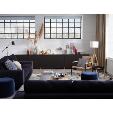 Доставка из Польши ⭐⭐⭐⭐⭐ VIMLE sofa 2-osobowa, z szerokimi podlokietnikami/Saxemara czarnoniebieski,ИКЕА-39400554, Евро Икеа Калининград