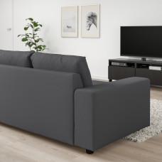 Доставка из Польши ⭐⭐⭐⭐⭐ VIMLE Sofa 2-osobowa rozkladana, Z szerokimi podlokietnikami/Hallarp szary,ИКЕА-29419040, Евро Икеа Калининград