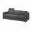 Доставка из Польши VIMLE sofa 3-osobowa, z zaglowkiem/Hallarp szary ИКЕА-49399036, ЕВРОИКЕА Калининград