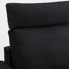 Доставка из Польши ⭐⭐⭐⭐⭐ VIMLE sofa 3-osobowa, z zaglowkiem z szerokimi podlokietnikami/Saxemara czarnoniebieski,ИКЕА-49401464, Евро Икеа Калининград