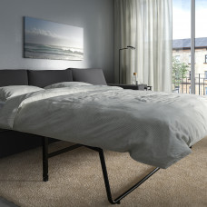 Доставка из Польши ⭐⭐⭐⭐⭐ VIMLE Sofa 3-osobowa z szezlongiem, Z szerokimi podlokietnikami/Hallarp szary,ИКЕА-09419055, Евро Икеа Калининград