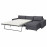 Доставка из Польши VIMLE Sofa 3-osobowa z szezlongiem, Z szerokimi podlokietnikami Gunnared/srednioszary ИКЕА-79419047, ЕВРОИКЕА Калининград
