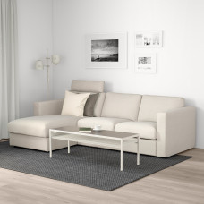 Доставка из Польши ⭐⭐⭐⭐⭐ VIMLE sofa 3-osobowa z szezlongiem, z zaglowkiem/Gunnared bezowy,ИКЕА-29399103, Евро Икеа Калининград