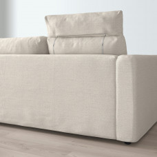 Доставка из Польши ⭐⭐⭐⭐⭐ VIMLE sofa 3-osobowa z szezlongiem, z zaglowkiem/Gunnared bezowy,ИКЕА-29399103, Евро Икеа Калининград