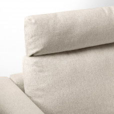 Доставка из Польши ⭐⭐⭐⭐⭐ VIMLE sofa 3-osobowa z szezlongiem, z zaglowkiem/Gunnared bezowy,ИКЕА-29399103, Евро Икеа Калининград