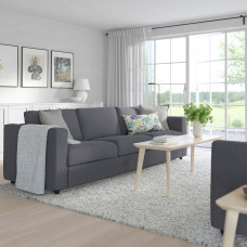 Доставка из Польши ⭐⭐⭐⭐⭐ VIMLE sofa 3-osobowa, Gunnared srednioszary,ИКЕА-79399030, Евро Икеа Калининград