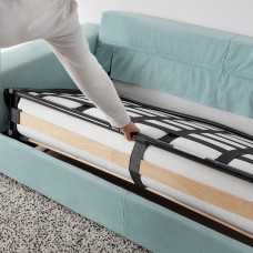 Доставка из Польши ⭐⭐⭐⭐⭐ VIMLE sofa 2-osobowa rozkladana, z szerokimi podlokietnikami/Saxemara jasnoniebieski,ИКЕА-59537202, Евро Икеа Калининград