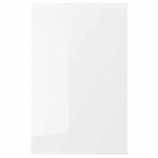 Доставка из Польши VOXTORP drz sza nar 2 szt, praworeczny/polysk bialy, 25x80 cm ИКЕА-30397495, ЕВРОИКЕА Калининград