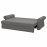 Доставка из Польши VRETSTORP Rozkladana sofa 3-osobowa, Крюкebo ciemnoszary ИКЕА-29491248, ЕВРОИКЕА Калининград